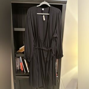 Black Wrap Dress Old Navy 4X